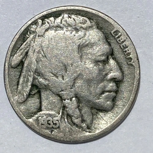1935-P Buffalo Nickel Good+