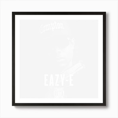 Eazy-E BK (4) Kunstdruck gerahmt Wandbild Poster Leinwanddruck Bild