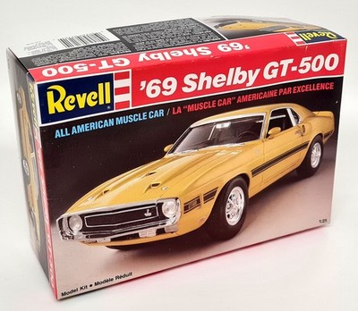 Revell 1/25 - Shelby GT-500 1969 Mustang Plastic Model Kit