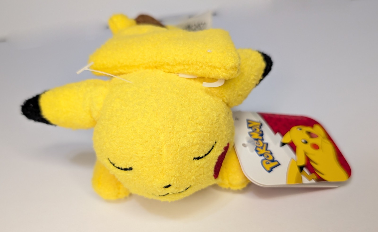 Pikachu Sleeping Pok&eacute;mon 5" Plush (Stuffed Animal). Jazwares 2024. NWT