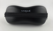 Vogue Eyeglasses Sunglasses Black Semi-Hard Zipper Case