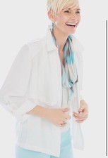NWT Chico  s Easy Chic jacket - Size 3 - Antique White