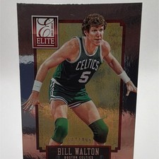 Panini 2013-14 Elite Bill Walton #262 Celtics Serial Numbered /999 Base