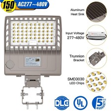 LED Parking Lot Shoebox Light Road Square Stadium Street Area Light 150W AC480V