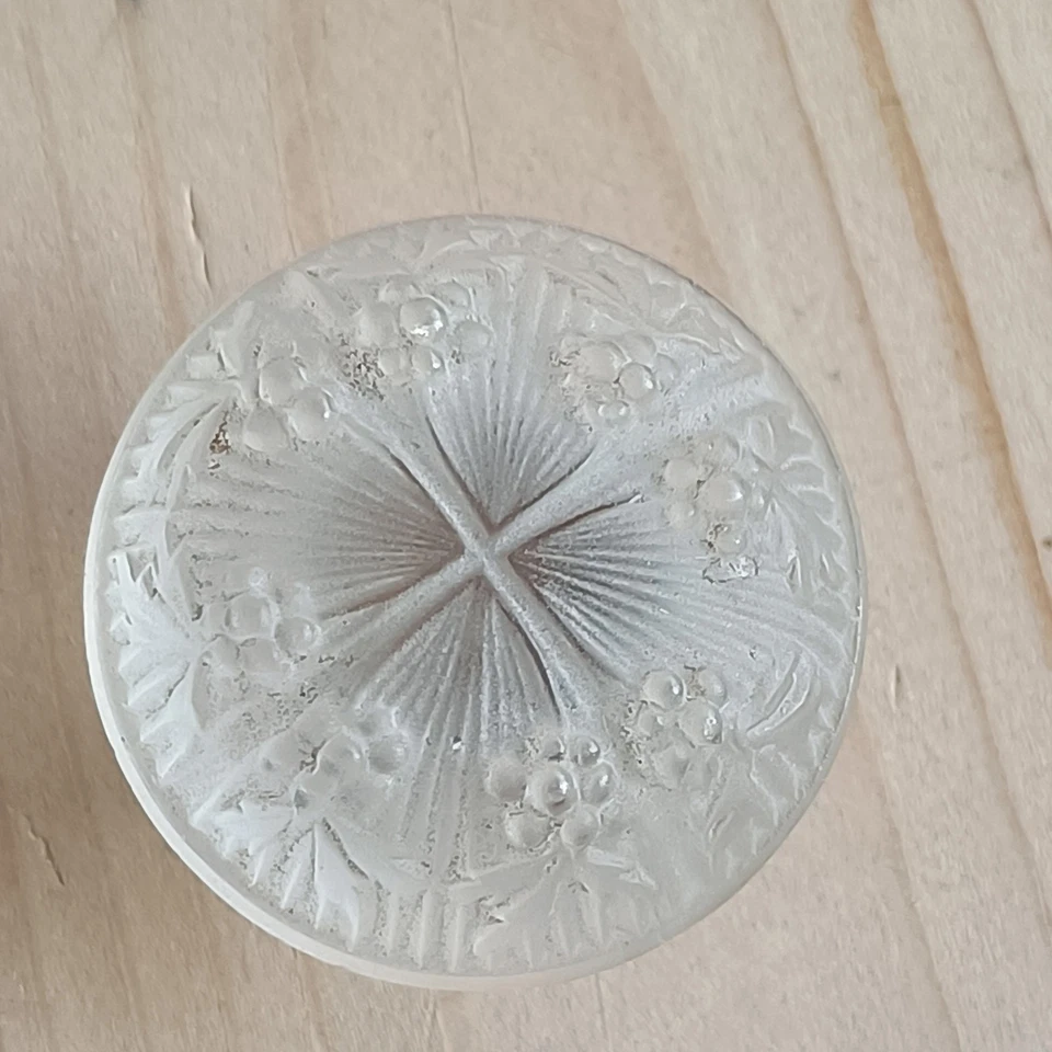 FLACON DE PARFUM RENÉ LALIQUE LOTION MUGUET COTY 15cm - Photo 4/4