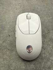 Alienware Pro Wireless Gaming Mouse PRO-MS White Lightly Used No Box