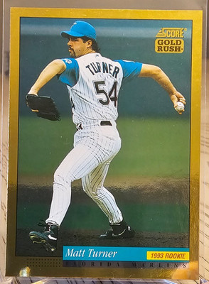 1994 Score Gold Rush Matt Turner #306 Marlins