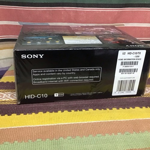 Sony Dash HID-C10 Personal Internet Viewer, BNIB Sealed , VERY RARE - Afbeelding 5 van 6