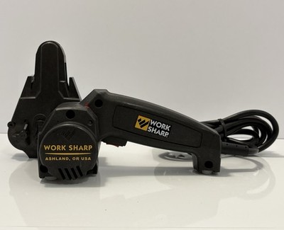Work Sharp WSKTS Knife & Tool Sharpener 120V Black NWOB
