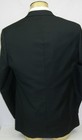 Baroni Super 150"s Wool Tux Black Satin Lapel and Buttons Ventless 2 Button 42R — photo 5