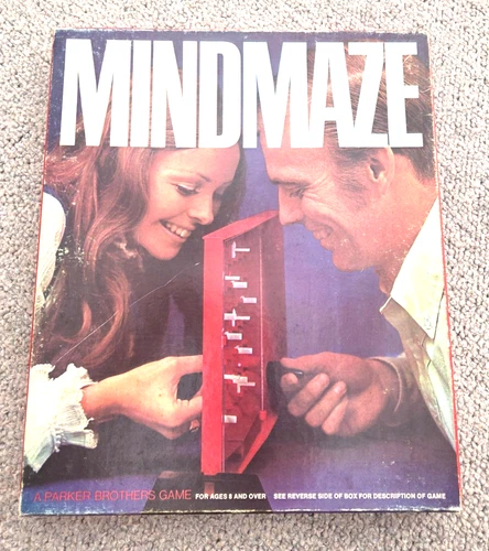 Vintage, 1970, Mind Maze Strategy Game by Parker Bros. Used, good