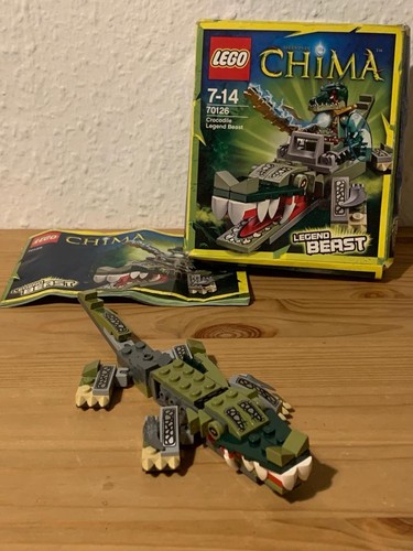 Lego Chima Set, 4 Speedorz, Flugzeug, Legend Beasts Crocodile, sehr gut erhalten - Bild 14 von 16