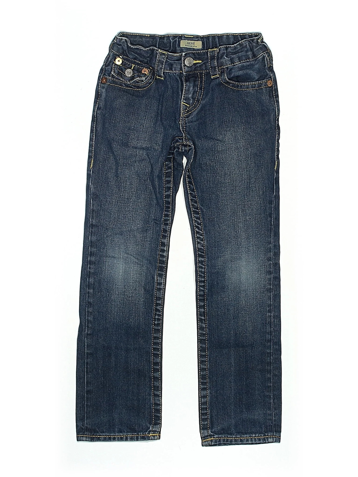 True Religion Girls Blue Jeans 7