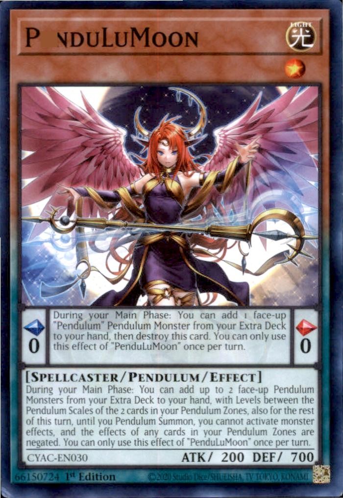 PenduLuMoon CYAC-EN030 Common / Short Print Cyberstorm Access Yu-Gi-Oh Near Mint