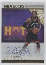 2016-17 Panini NBA Hoops Hot Signatures DeMarre Carroll #45 Auto 0g4