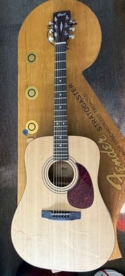 Cort Earth 60 Dreadnought Acoustic Guitar Earth Pack Bundle with Accessories NEW