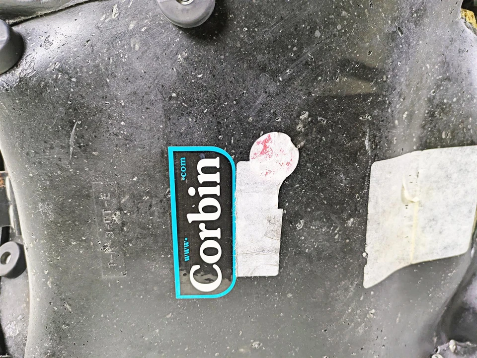 Triumph Rocket 3 Corbin 2006 asiento doble sillín y respaldo T-R-3-DT-E Foto 3 de 4