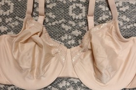 New Wacoal Perfect Primer Full Figure Underwire Bra - Size 34C - Sand - # 855213