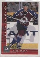 2001-02 ITG Be A Player Memorabilia Ruby 83/200 Chris Drury #49 2d8