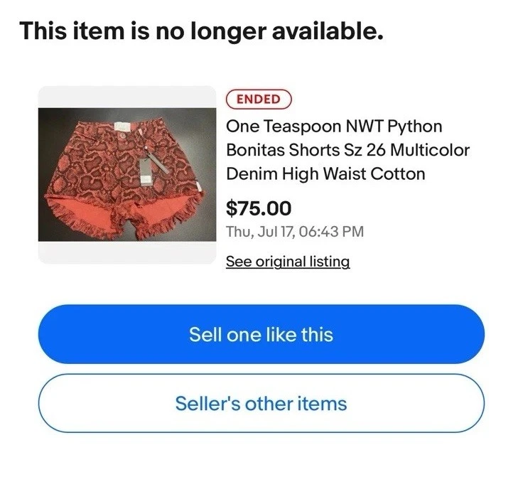 $222 Talla 26 ❤️ Pantalones cortos de camionero Bermudas de pitón Free People de una cucharadita para mujer Foto 4 de 4