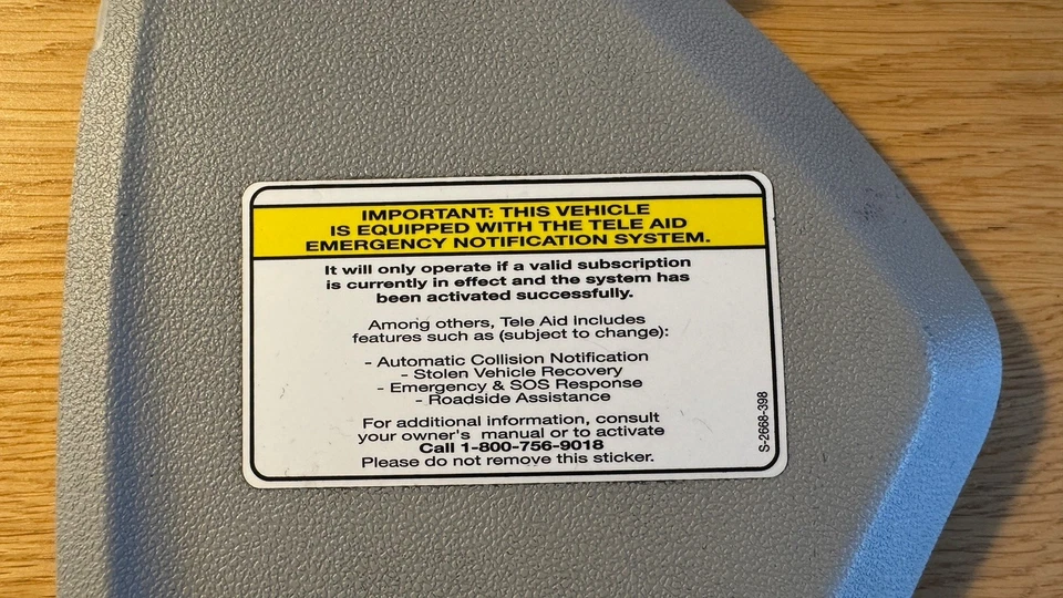 05-07 Mercedes W203 C230 C55 AMG Salpicadero Lado Izquierdo Borde Gris OEM Foto 2 de 4