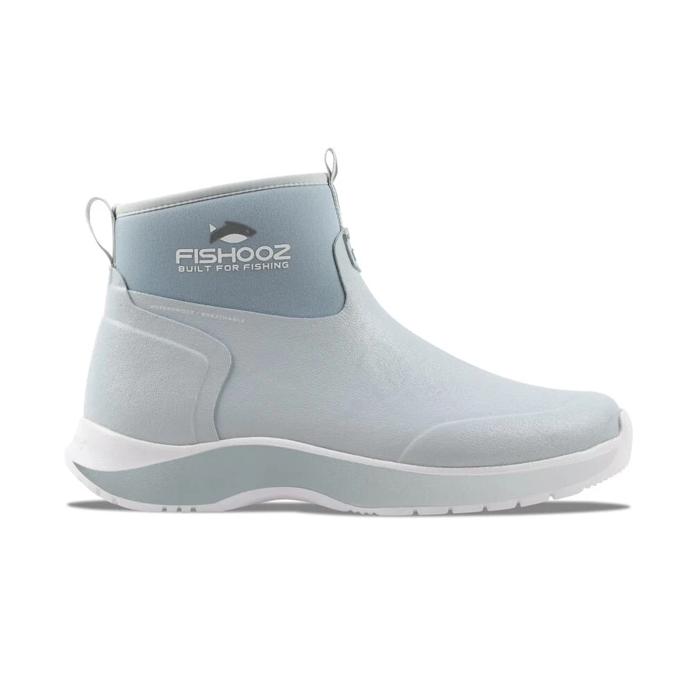 Fishooz DryRun Ankle Ghost/White Waterproof Fishing Boots