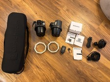 Elinchrom D-Lite RX ONE Dual Studio Kit Flash Lighting - Barely Used