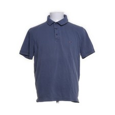 Tommy Hilfiger, Poloshirt, Größe: XL, Blau, Baumwolle/Elasthan, Einfarbig #CrW
