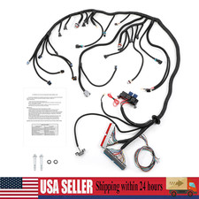 Ls1 Engine Fits 97-06 Vortec Dbc Standalone Wiring Harness 4.8 5.3 6.0 W 4l60e