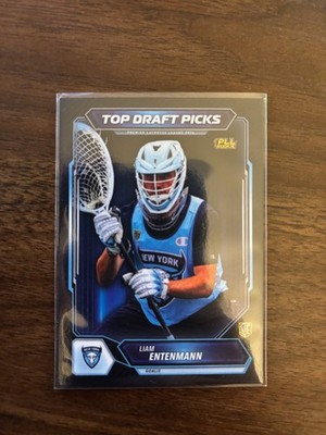 2024 PLL Trading Cards Liam Entenmann Top Draft Picks Rookie