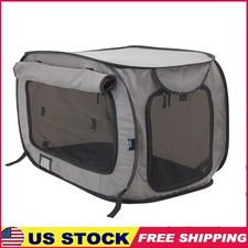 Portable Soft-Sided Dog Cat Kennel Travel Carrier W/ Removable Cushion New