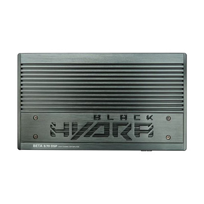 Black Hydra BETA 8.70 DSP 8-Channel 70W RMS Class-AB+D Amplifier W/ Built-in DSP