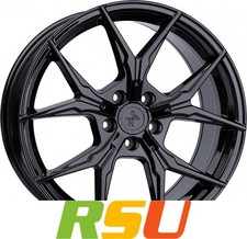 Keskin KT19N Angel black painted 8.5x19" ET45 LK5 112 ML 72.6 Alufelgen 19 Zoll