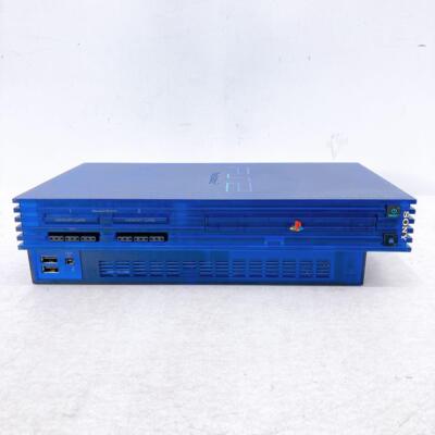 SONY - Playstation2(オーシャンブルー、SCPH-37000L) PS2 PlayStation 2 SCPH-37000 Ocean Blue Console SONY Japan