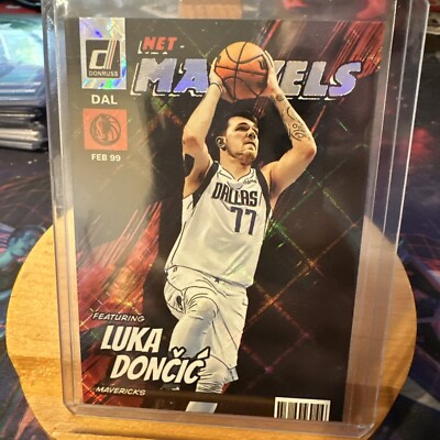 2022-23 Panini Donruss Net Marvels Diamond #17 Luka Doncic SP