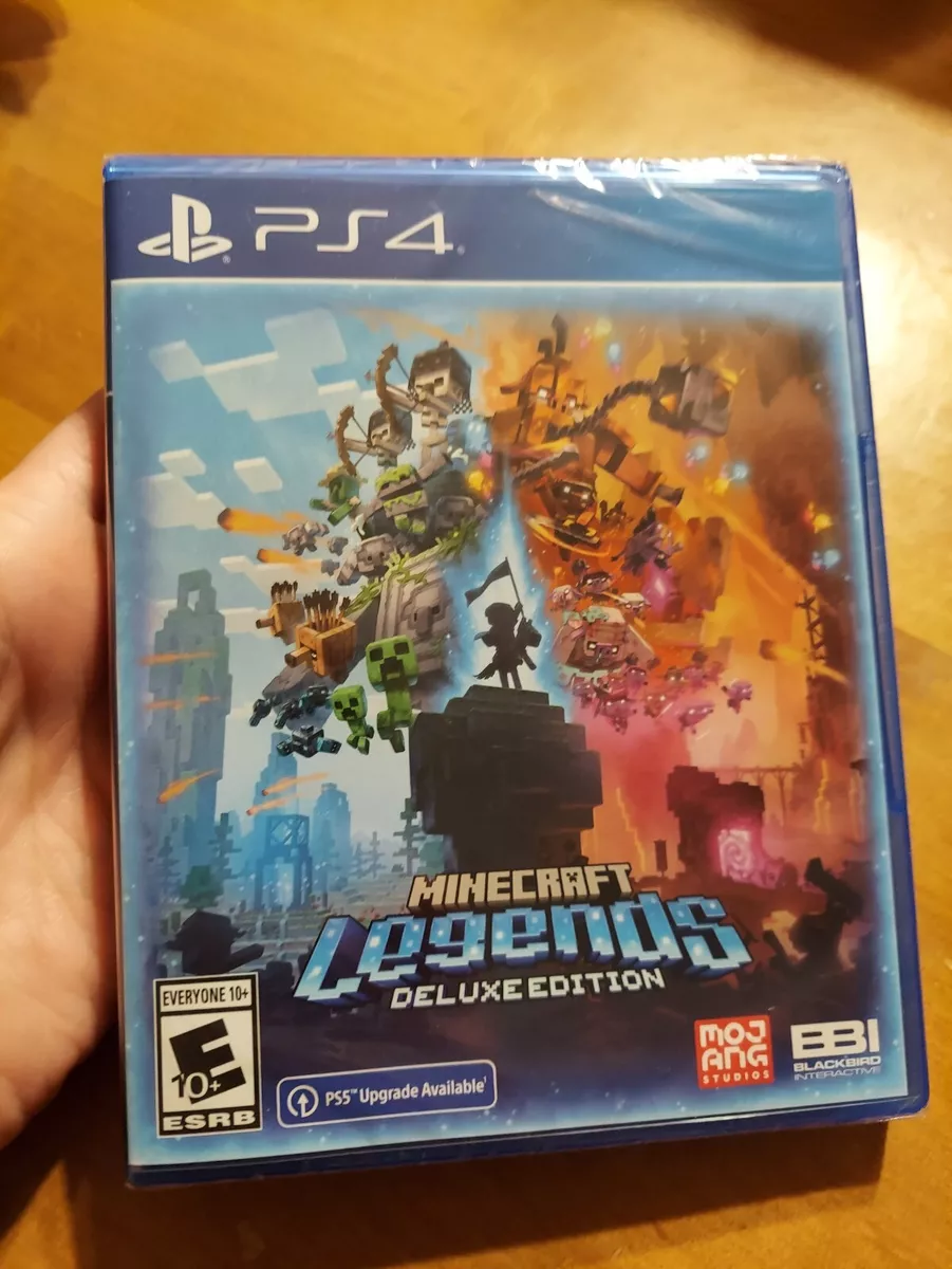 PS4 Playstation 4 Minecraft Legends Deluxe Edition BRAND NEW FACTORY SEALED  READ | eBay