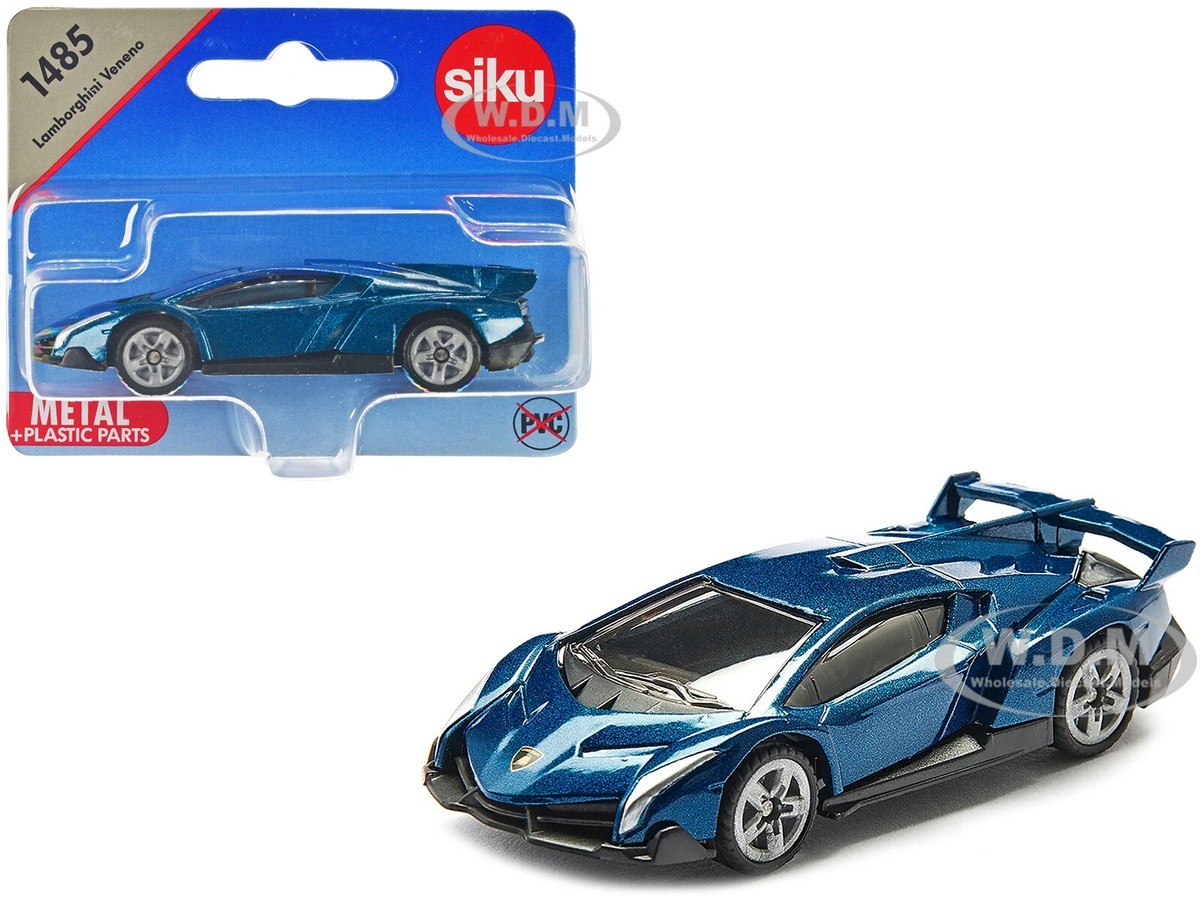 マイスト　ランボルギーニ LAMBORGHINI VENENO BLUE METALLIC DIECAST MODEL CAR BY SIKU