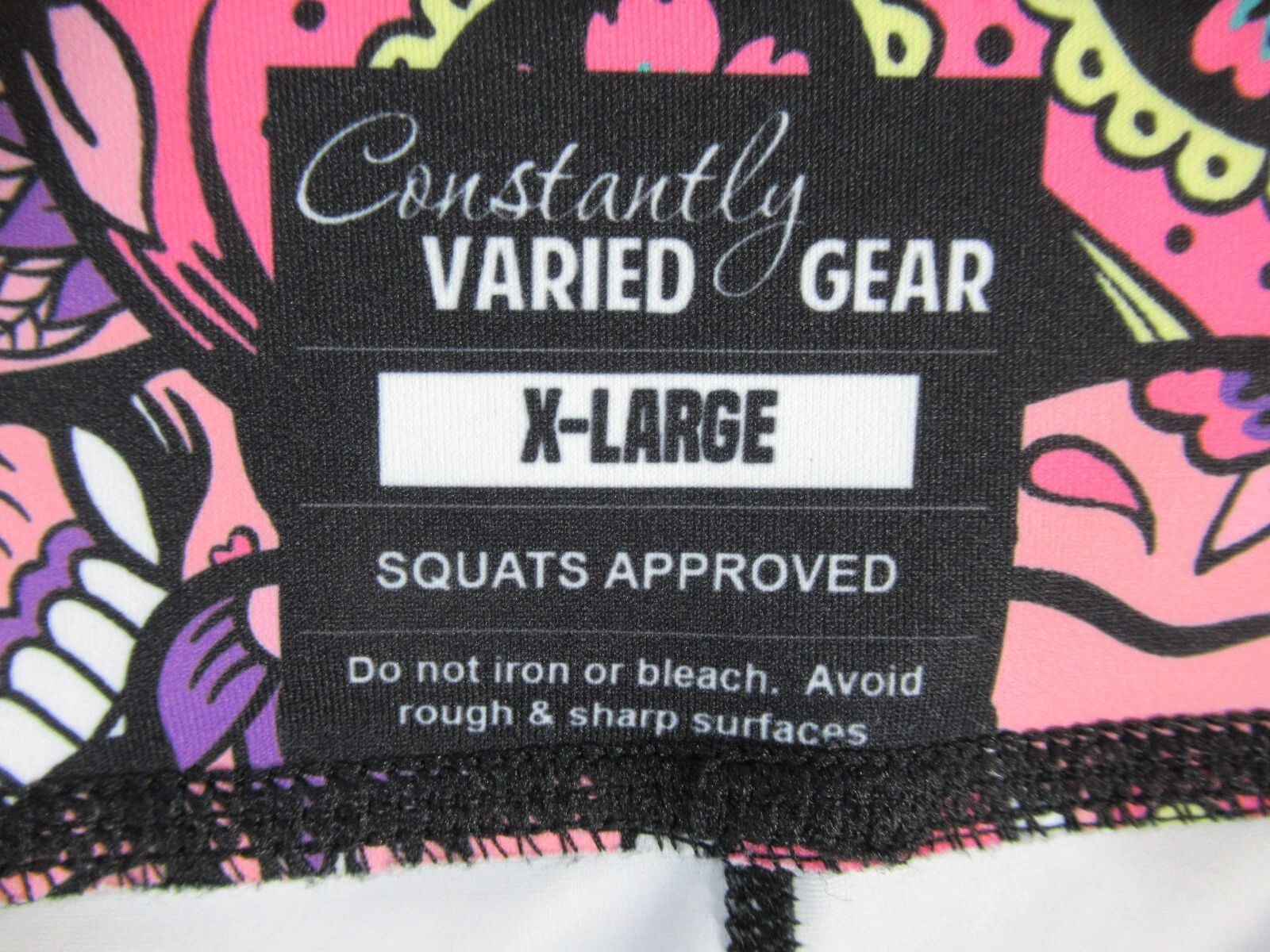 constantly-varied-gear skull day of the dead leggings