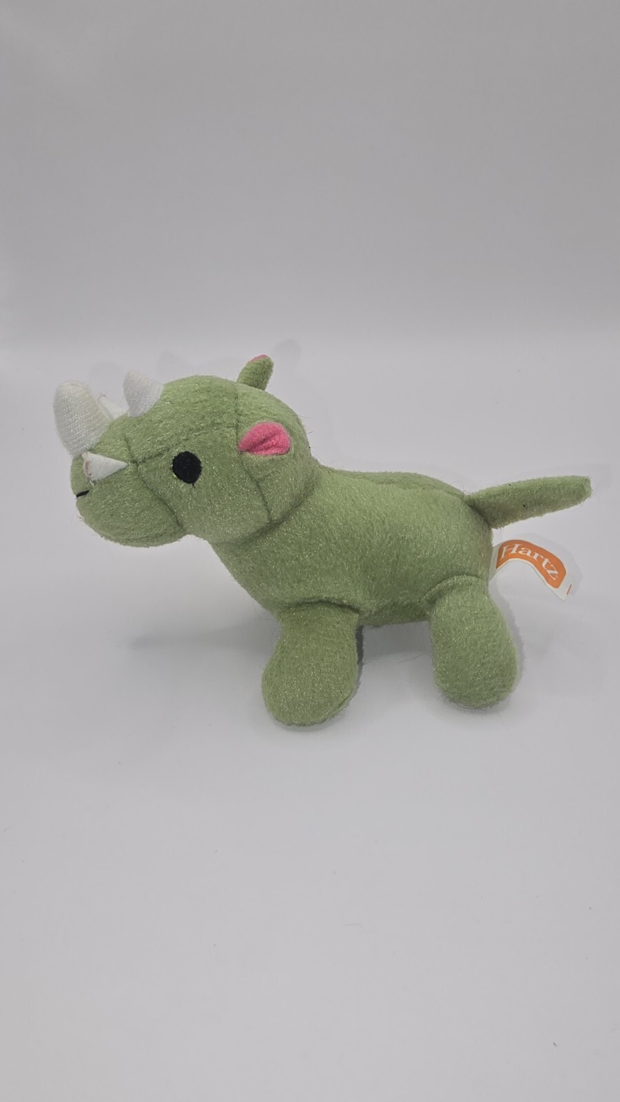 NWT HARTZ JUNGLE PLUSH TINY DOG  DOG TOY  WITH SQUEAKER
