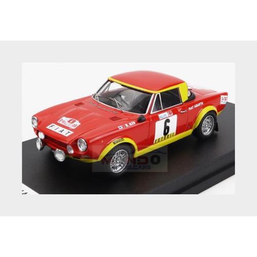 1:43 TROFEU Fiat 124 Abarth #6 3Rd Rally Tap 1974 M.Alen I.Kivimaki TRFDSN93 Mod - Bild 2 von 2