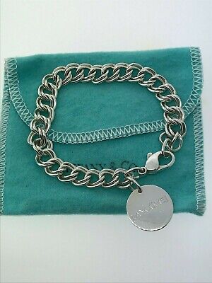 tiffany & co sterling silver charm bracelet