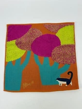 Kusubashi Monori Morita MiW Handkerchief Japanese Hand Towel 10x10in