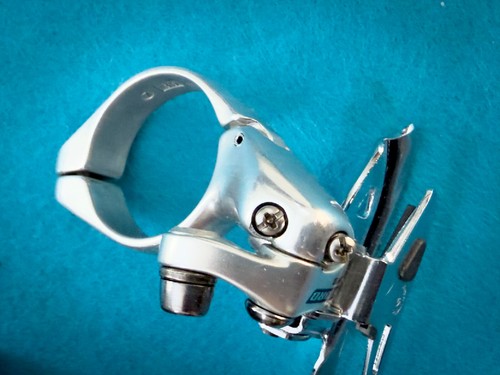 Desviador Campagnolo Record FRONT DERAILLEUR 10 Velocidades Abrazadera 35mm NIB - Imagen 5 de 14