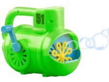 Machine à bulles manuelle en forme de sous-marin, coloris jaune/bleu - Infactory