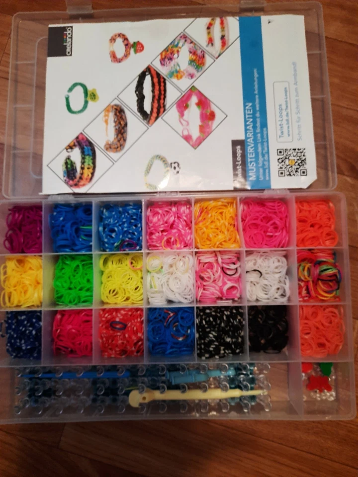 Loom Ringe Box (Nummer2) - Inhalt wie auf den Bildern zu ersehen. - Bild 2 von 2