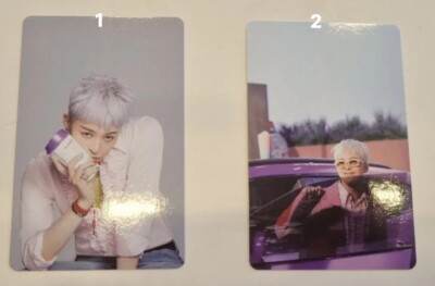 Bigbang GD G-dragon Photocard X The Venti 2nd Lucky draw PC (2TYPE