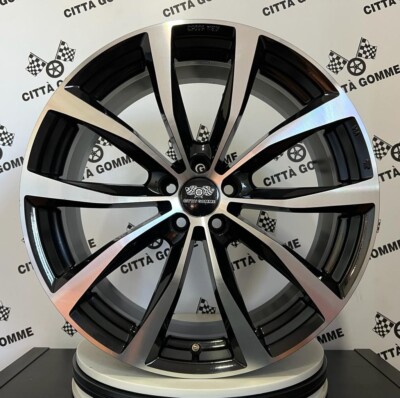 4x MAK WOLF BD 17'' Alufelgen 5x98 ET35 7J Black Diamond Diamantiert