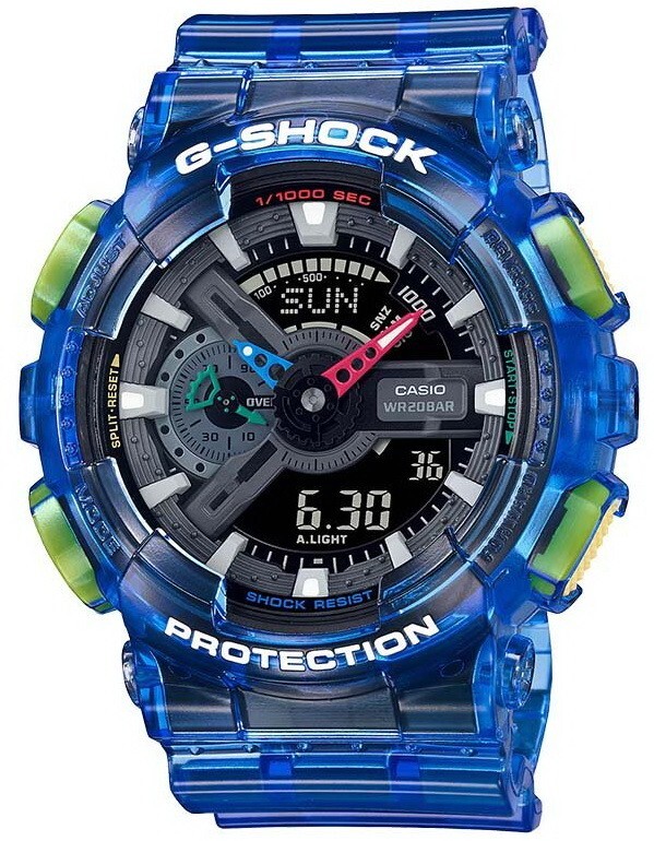CASIO G-SHOCK 3482ＪＡ 美品 Casio G-Shock JOYTOPIA Series Analog Digital Men's Watch GA-110JT