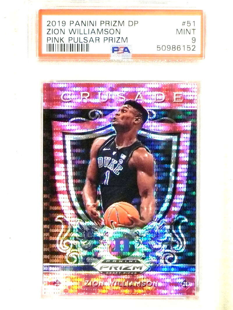 Zion Williamson prizm RC【PSA９MINT】 Zion Williamson 19/20 Panini Prizm Silver Prizm Rookie PSA 9