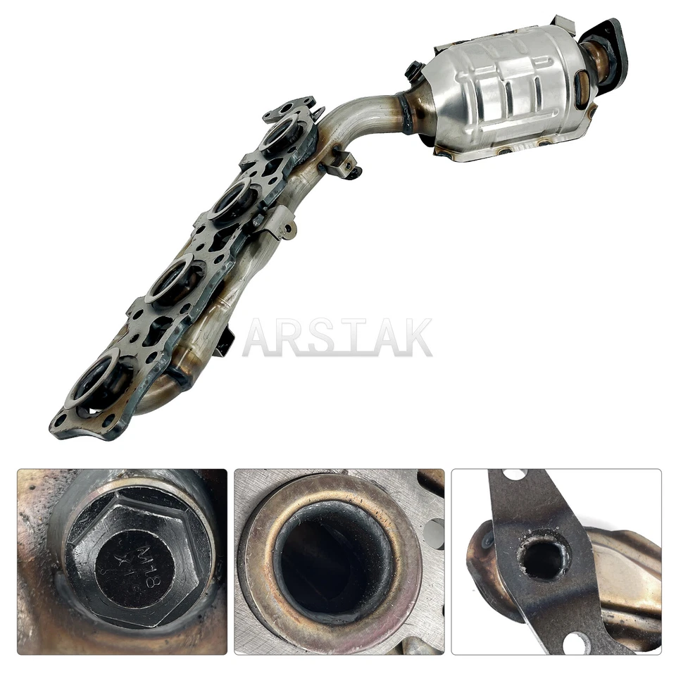 For Lexus GX460 17140-38070 Exhaust Manifold Assembly Right Catalytic Converter - Изображение 3 из 4